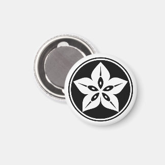 Witte Sterfruit Mon-magneet Magneet