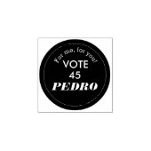 Witte sterren op rode achtergrond 	rubberstempel (Afrduk)