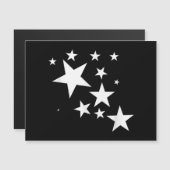Witte Sterren Star-Pattern-Design Kostuum Gift (Voorkant / Achterkant)