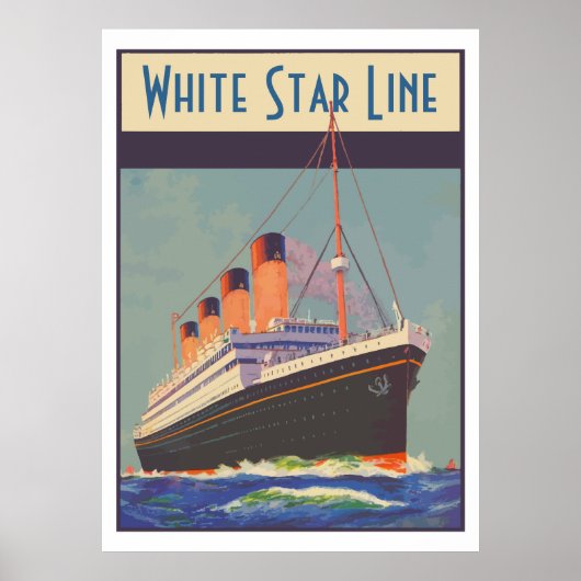 Witte sterren (Titanic) Poster (Voorkant)
