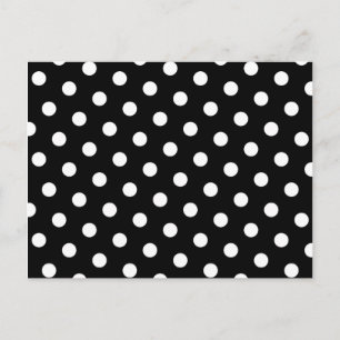 Witte Stippen Briefkaart