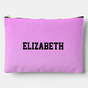 Witte stippen roze patroon etui