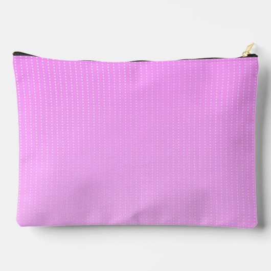 Witte stippen roze patroon etui (Achterkant)