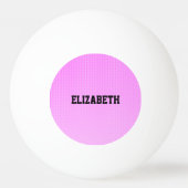 Witte stippen roze patroon pingpongballen (Voorkant)