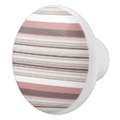 Witte strepen keramische knop (Rechts)