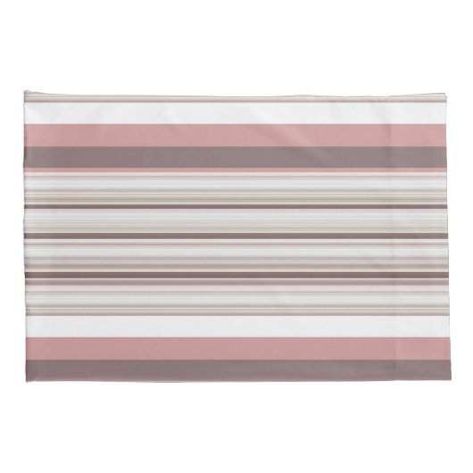 Witte strepen kussensloop (Achterkant-Rechts)