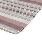 Witte strepen snijplank (Hoek)