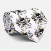 Witte Stropdas (Opgerold)