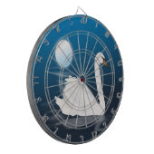 WITTE SWAN DARTBORD (Voorkant Links)