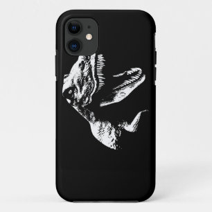 Witte T Rex iPhone 11 Hoesje