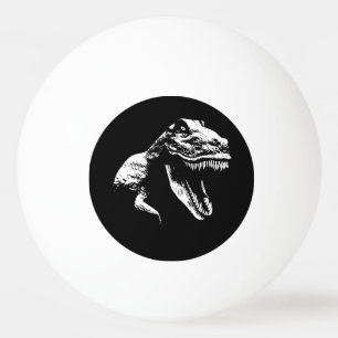 Witte T Rex Pingpongballen