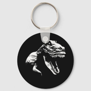 Witte T Rex Sleutelhanger