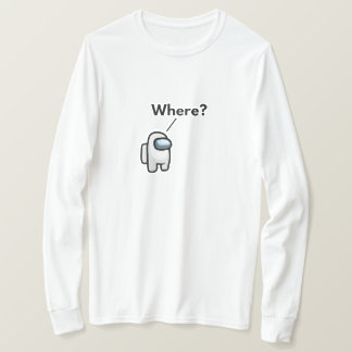 Witte T-shirt Met Volledige Mouwen