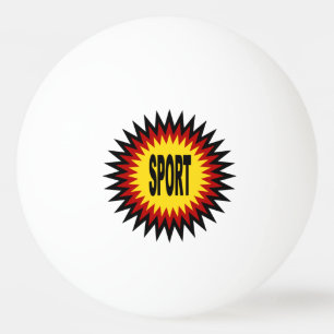 Witte tafeltennistafel 3ster DUITSLAND SPORT Pingpongballen