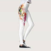Witte Tattoos Leggings (Rechts)