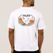 Witte TEK shirt Hart Voorkant Ovaal Achterkant (Achterkant)