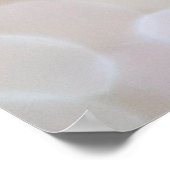 Witte textuur van keh poster (Hoek)