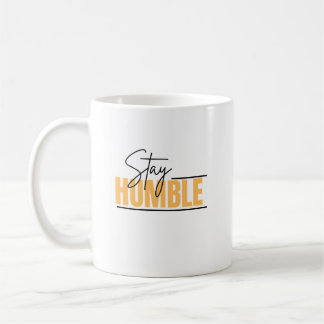 Witte Theemok Met Gedrukt Ontwerp Koffiemok