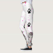 Witte tijger 2 leggings (Links)