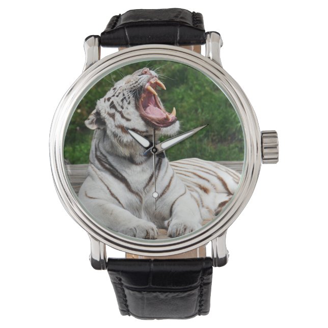 Witte tijger, Bengaalse tijger horloge (Voorkant)