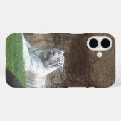 Witte Tijger Case-Mate iPhone Case (Achterkant (horizontaal))