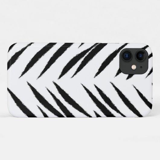 Witte tijger Case-Mate iPhone case (Achterkant (horizontaal))
