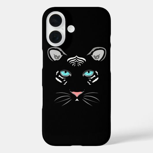 Witte tijger Case-Mate iPhone case (Achterkant)