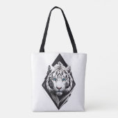 Witte tijger draagtas (Achterkant)