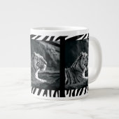 Witte tijger extra grote beker (Voorkant rechts)