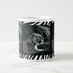Witte tijger extra grote beker