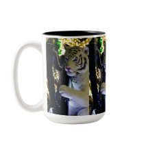 Witte Tijger Harp Mok