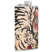 Witte tijger heupfles (Rechts)