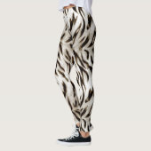 Witte tijger leggings (Links)