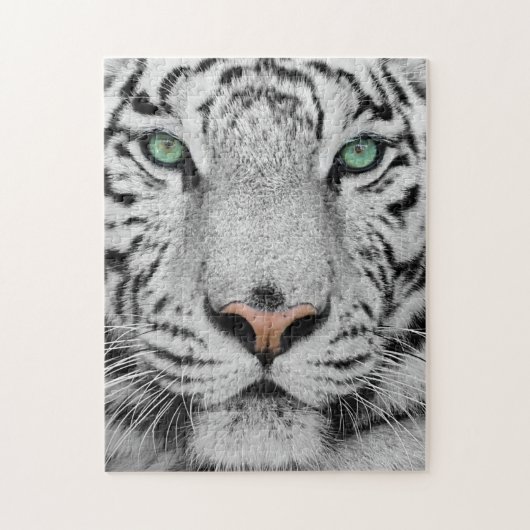 Witte tijger legpuzzel (Verticaal)