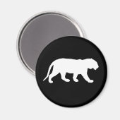 Witte tijger magneet (Voorkant / Achterkant)