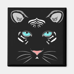 Witte tijger magneet