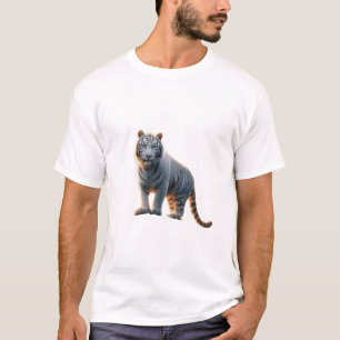 Witte tijger majesteit. t-shirt
