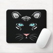 Witte tijger muismat (Met muis)