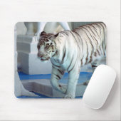 Witte tijger muismat (Met muis)