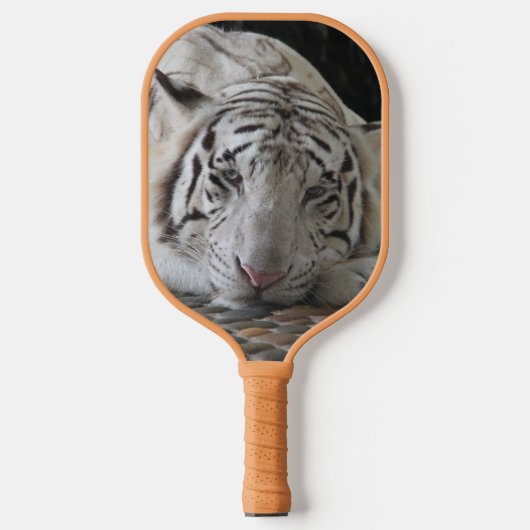 WITTE TIJGER PICKLEBALL PADDLE (Voorkant)