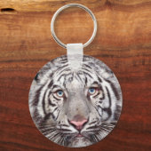 Witte tijger sleutelhanger (Voorkant)