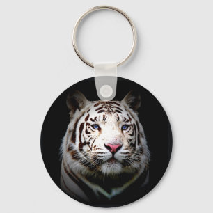 Witte tijger sleutelhanger