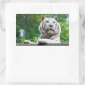 Witte tijger stickers (Tas)