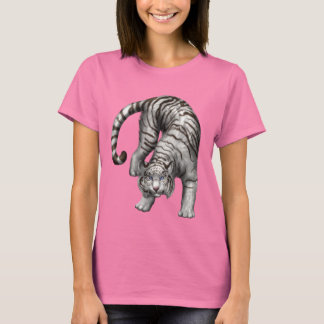 Witte tijger t-shirt