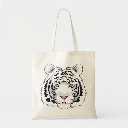 Witte tijger tote bag (Voorkant)