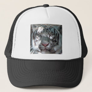 Witte Tijger Trucker Hoed Pet