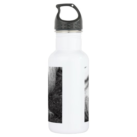 Witte tijger waterfles  (Achterkant)