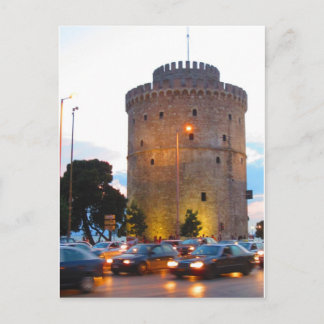 Witte Toren, Thessaloniki, Griekenland briefkaart
