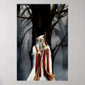 Witte Tovenaar Poster (Voorkant)