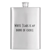 Witte tranen Drink erlenmeyer Flacon (Voorkant)